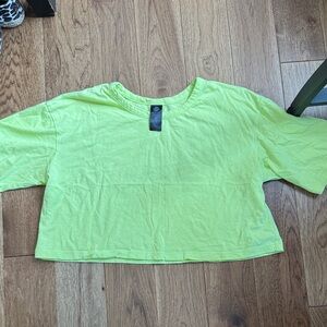 Noli Lime Green Crop Top